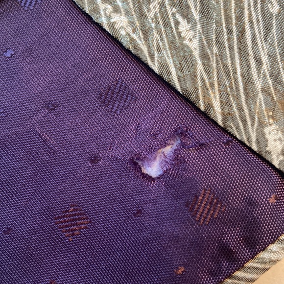 Vintage Zebra Endangered Species Stripes Forever by Marc Dennis Mens Silk Tie - Picture 12 of 12